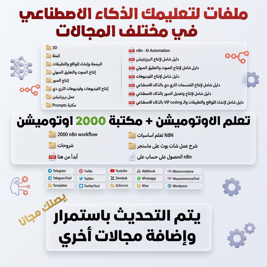 دليلك الشامل لتعلم استخدام الذكاء الاصطناعي