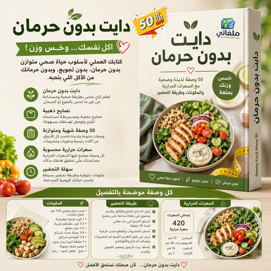 كتاب دايت سهل - دايت بدون حرمان